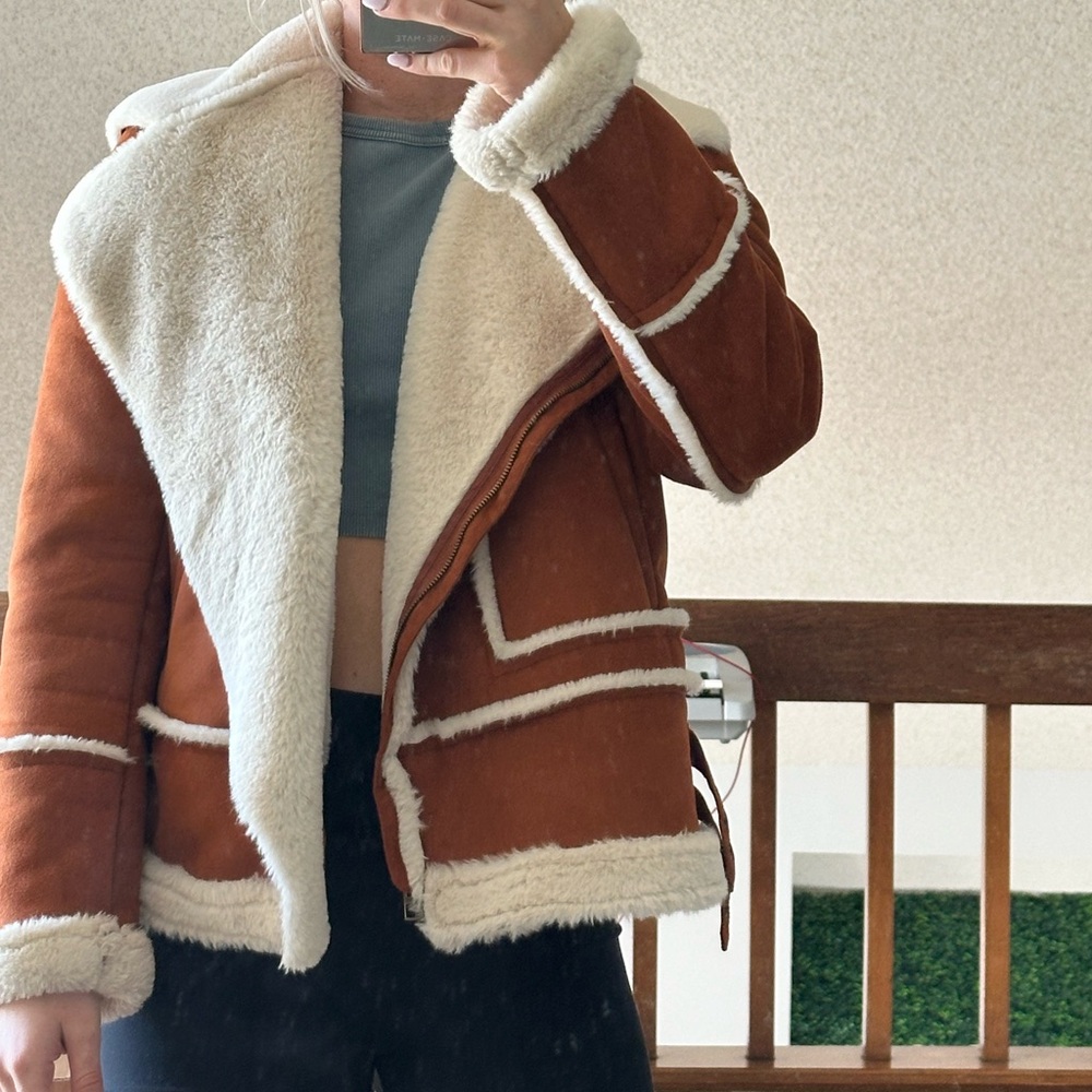 Halogen Suede Jacket - image 2